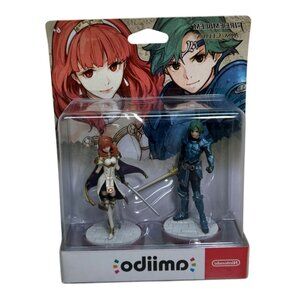 Nintendo Amiibo Fire Emblem Echoes Alm & Celica New